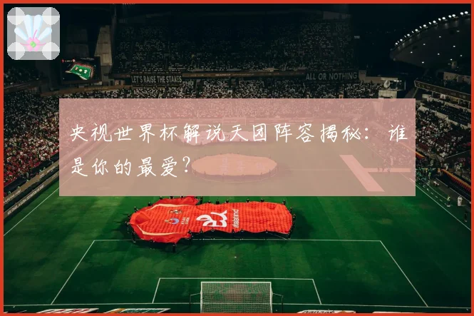 央视世界杯解说天团阵容揭秘:谁是你的最爱?